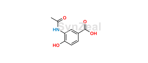 Picture of 3-(Acetylamino)-4-hydroxybenzoic acid
