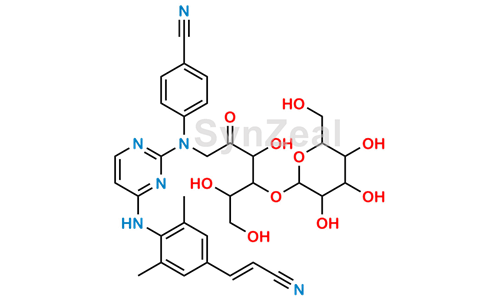 Picture of Rilpivirine Glycosamine and Amadori Rearrangement product-II