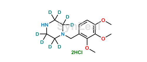 Picture of Trimetazidine D8 DiHydrochloride