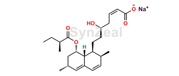 Picture of Cis-2,3-Dehydro Lovastatin Acid Sodium Salt