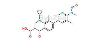 Picture of Ozenoxacin Nitroso Impurity 1