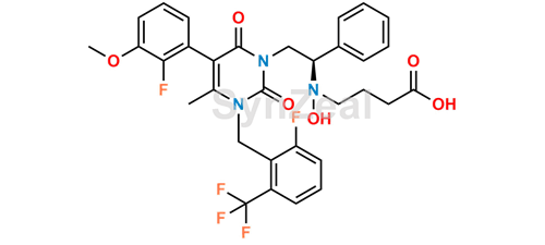 Picture of Hydroxyl Amine Elagolix Impurity
