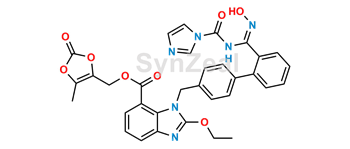 Picture of Azilsartan Imidazole Carbonyl Dioxolene Ester
