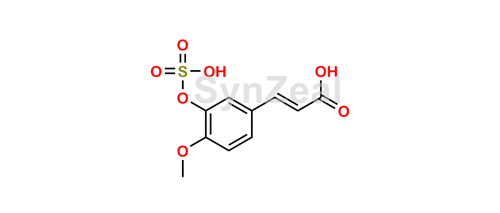 Picture of Isoferulic Acid 3-sulfate