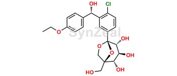 Picture of Ertugliflozin Hydroxy Impurity (S-Isomer)