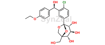 Picture of Ertugliflozin Hydroxy Impurity (R-Isomer)