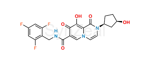 Picture of Bictegravir Trifluoro Hydroxy Impurity