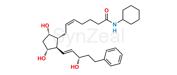 Picture of Bimatoprost Cyclohexyl Amide