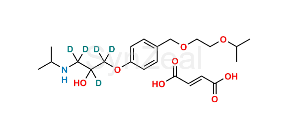 Picture of Bisoprolol D5 Fumarate