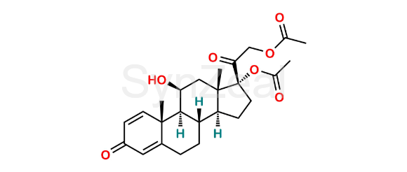 Picture of Budesonide 17,21-Diacetyloxy Impurity