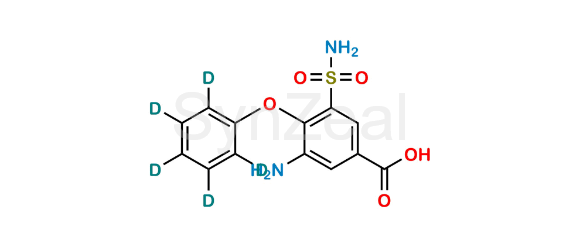 Picture of Desbutyl Bumetanide D5