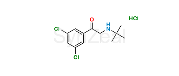 Picture of Bupropion 3,5-Dichloro Impurity (HCl)