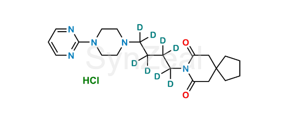 Picture of Buspirone D8 Hydrochloride