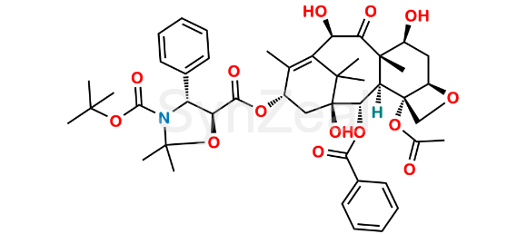 Picture of Cabazitaxel Impurity (DeTroc-Oxazolidine)