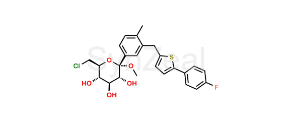 Picture of Canagliflozin Chloromethoxy Impurity