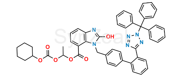 Picture of Candesartan Cilexetil Desethyl N2-Trityl Analog 