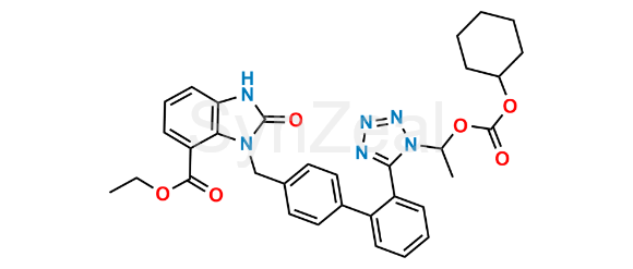 Picture of Candesartan Ethyl Ester Desethyl N1-Cilexetil Analog