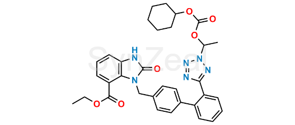 Picture of Candesartan Ethyl Ester Desethyl N2-Cilexetil Analog