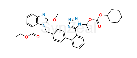 Picture of Candesartan Ethyl Ester N1-Cilexetil Analog