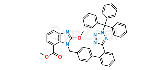 Picture of Candesartan Methyl Ester N2-Trityl Methoxy Analog