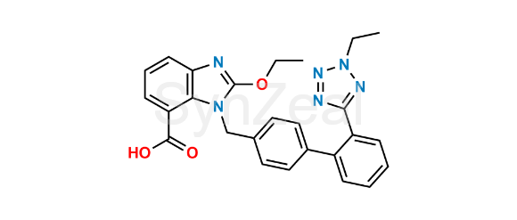 Picture of Candesartan N2-Ethyl Impurity