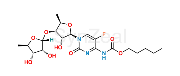 Picture of 3’-(5’-Deoxy-α-D-ribofuranoyl) Capecitabine