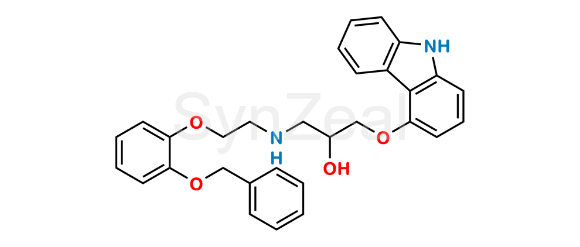 Picture of Carvedilol O-Desmethyl O-Benzyl Impurity