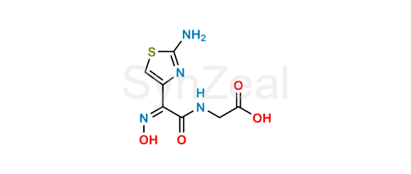 Picture of Cefdinir Thiazolylacetyl Glycine Oxime Impurity (USP) 