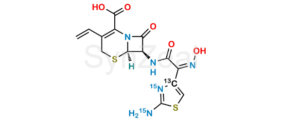Picture of Cefdinir-15N2,13C