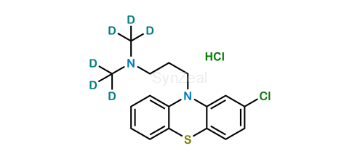 Picture of Chlorpromazine D6 Hydrochloride