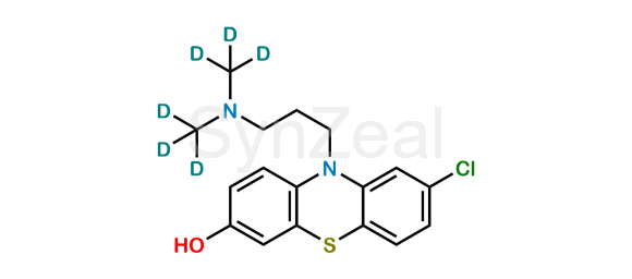 Picture of 7-Hydroxy Chlorpromazine D6