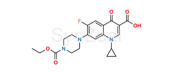 Picture of N-Ethoxycarbonyl-Ciprofloxacin