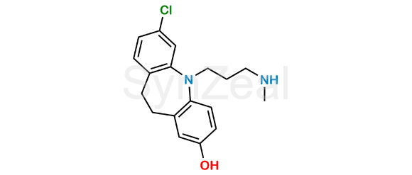 Picture of 8-Hydroxy Desmethyl Clomipramine