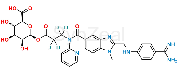 Picture of Dabigatran β-Acyl Glucuronide D4