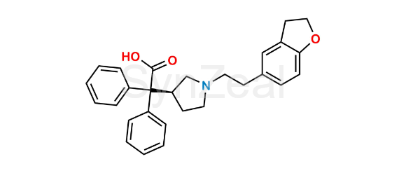 Picture of Darifenacin Carboxylic Acid Impurity