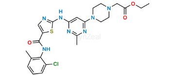 Picture of Dasatinib Carboxylic Acid Ethyl Ester