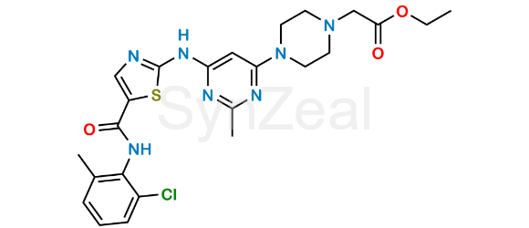 Picture of Dasatinib Carboxylic Acid Ethyl Ester