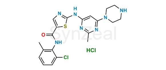 Picture of Dasatinib N-Deshydroxyethyl Impurity (HCl salt)