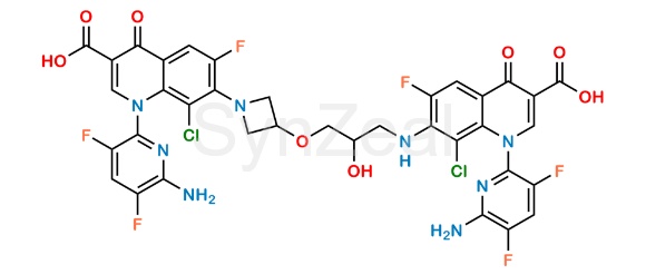 Picture of Delafloxacin Dimer Impurity