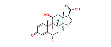 Picture of Difluprednate 17-Carboxylic Acid