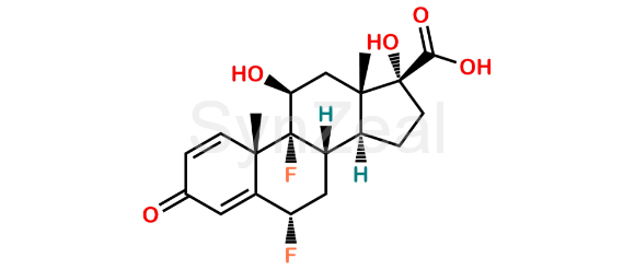 Picture of 6α-9-Difluoroprednisolone-17-Carboxylate