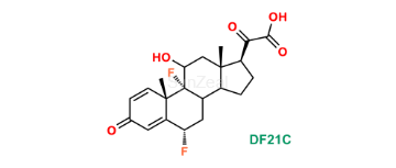 Picture of Difluprednate Ketoacid Impurity (DF21C)