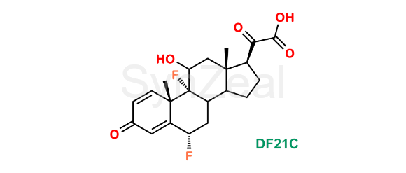 Picture of Difluprednate Ketoacid Impurity (DF21C)