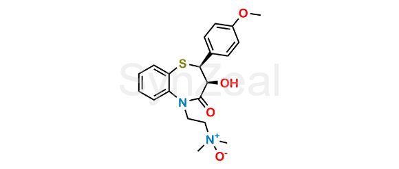 Picture of Diltiazem N-Oxide O-Desacetyl Impurity