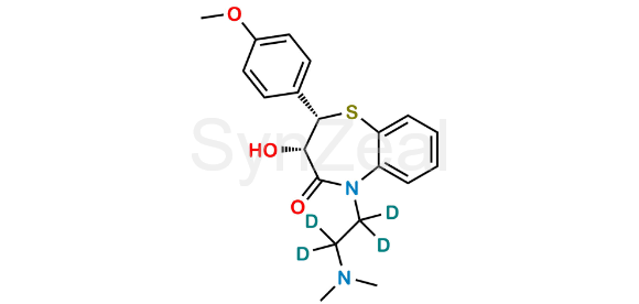 Picture of Desacetyl Diltiazem D4