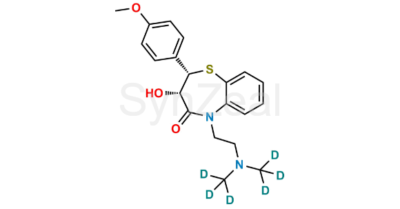 Picture of Desacetyl Diltiazem D6