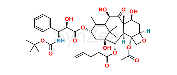 Picture of 2-Debenzoyl-2-pentenoyl Docetaxel