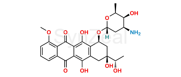 Picture of Doxorubicin Mixture of Diastereomers