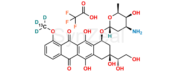 Picture of Doxorubicinol 13CD3-TFA