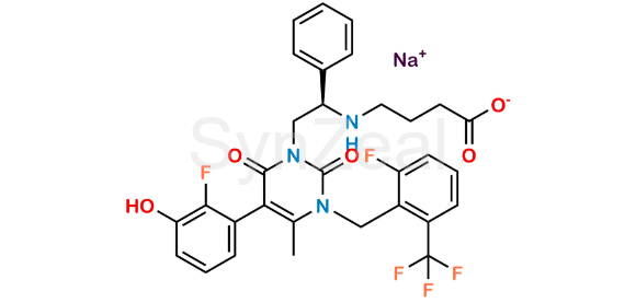 Picture of Elagolix Hydroxy Impurity